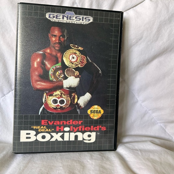 Sega Genesis 1992 Evander “Real Deal” Holyfield’s Boxing cartridge game - Picture 3 of 6